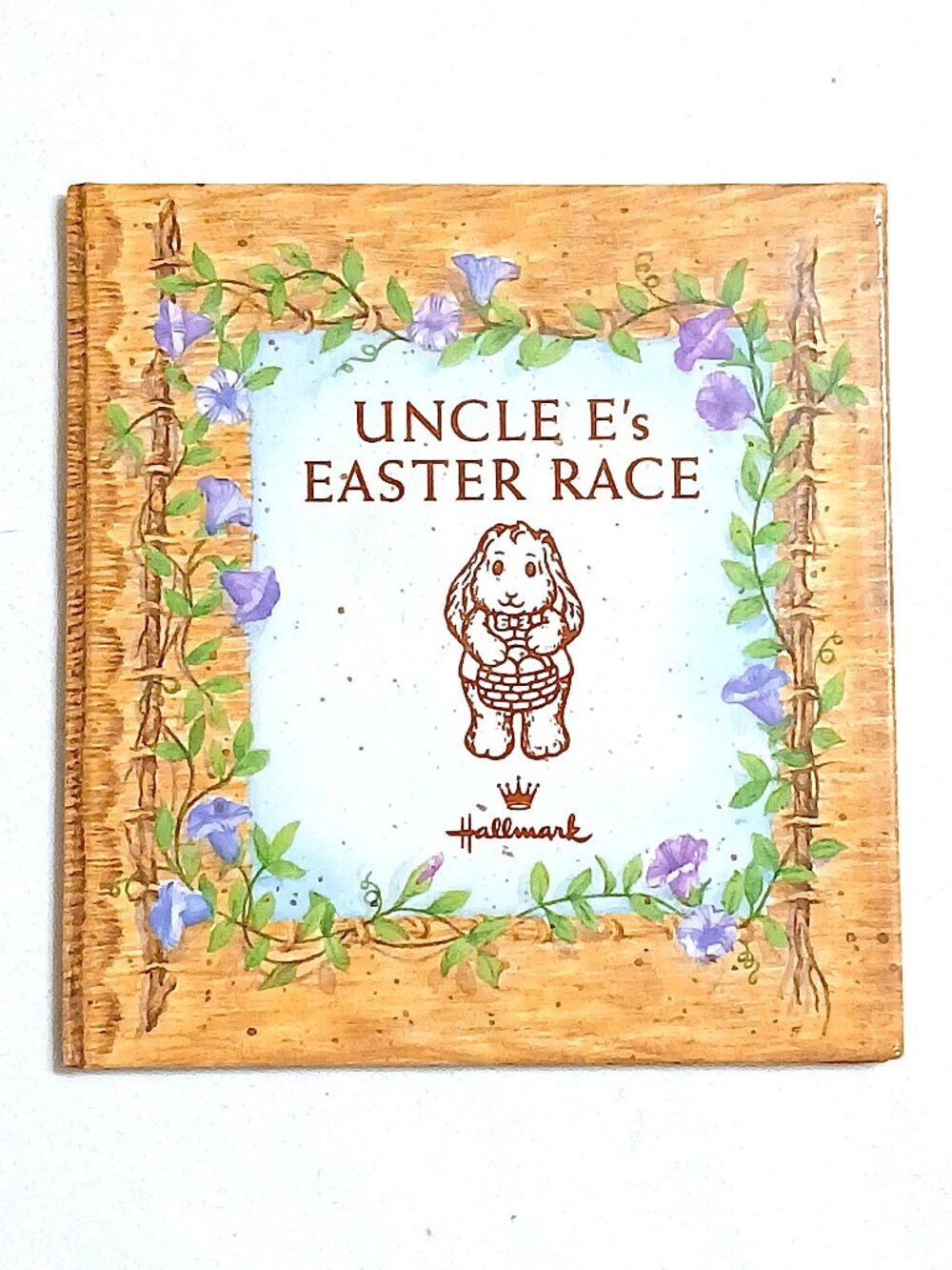 Vintage Hallmark “Uncle E’s Easter Race” Miniature Easter Bunny Story Book